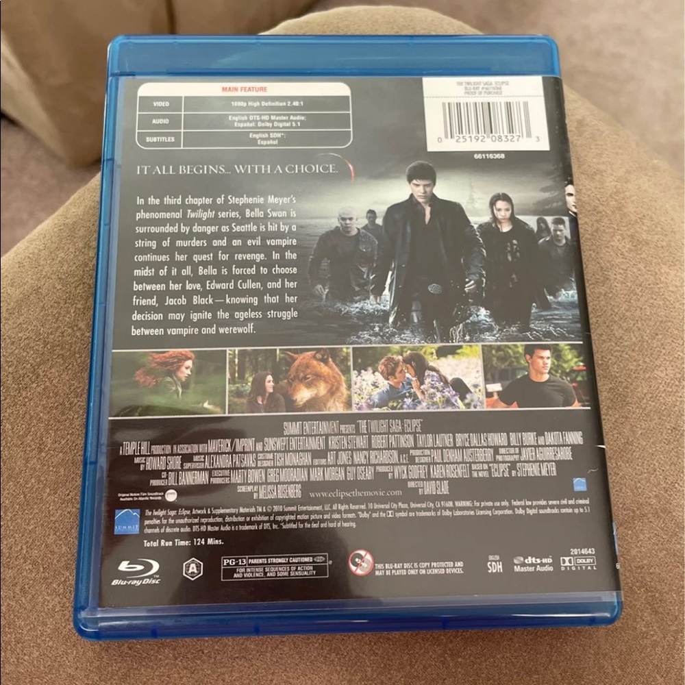 Eclipse Bluray - Picture 2 of 3